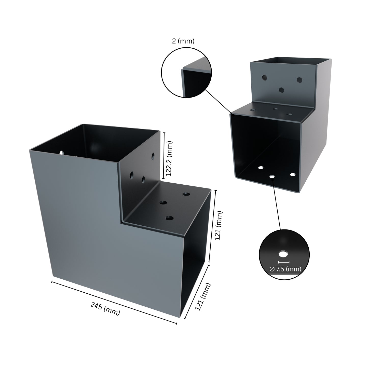Post Connector L