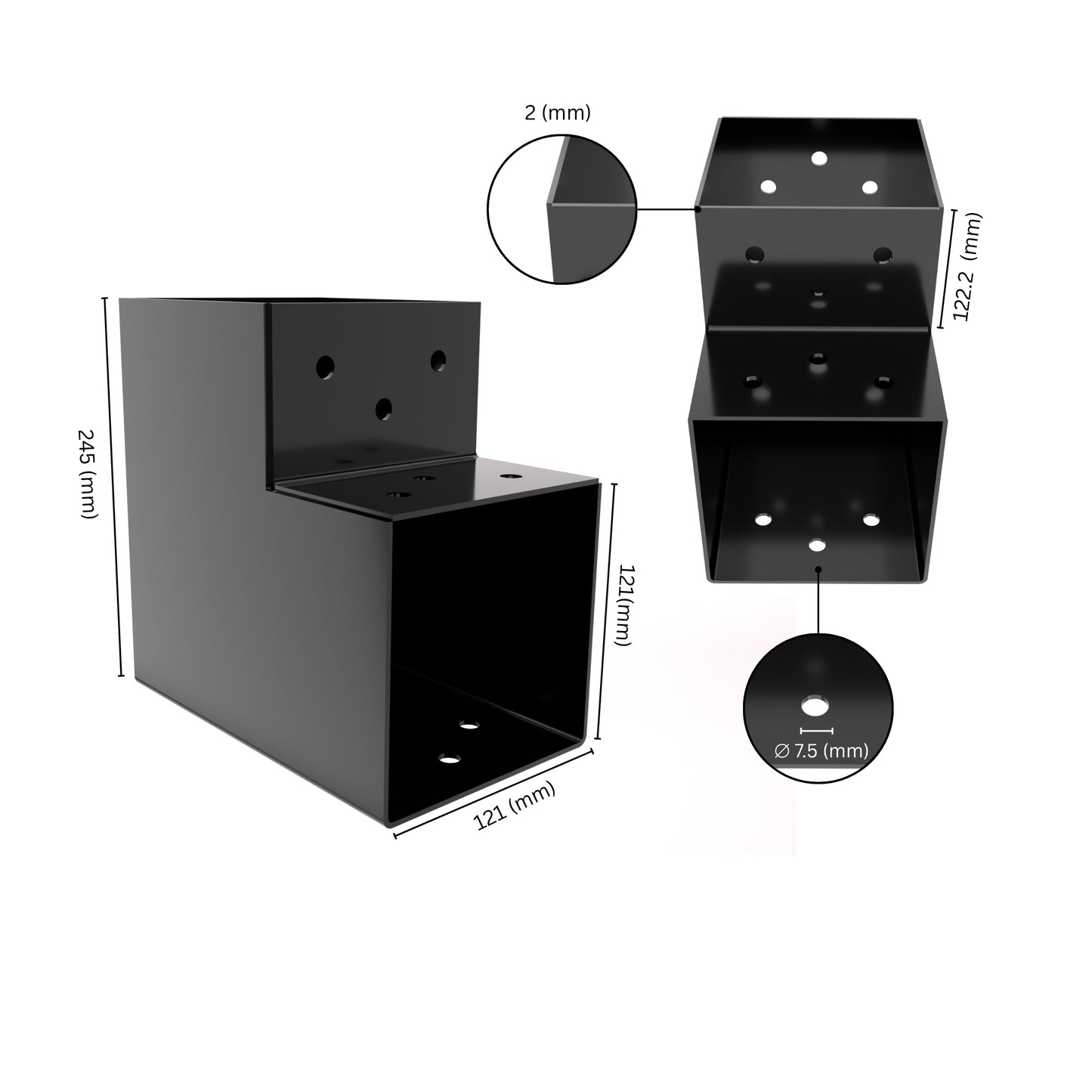 Post Connector L