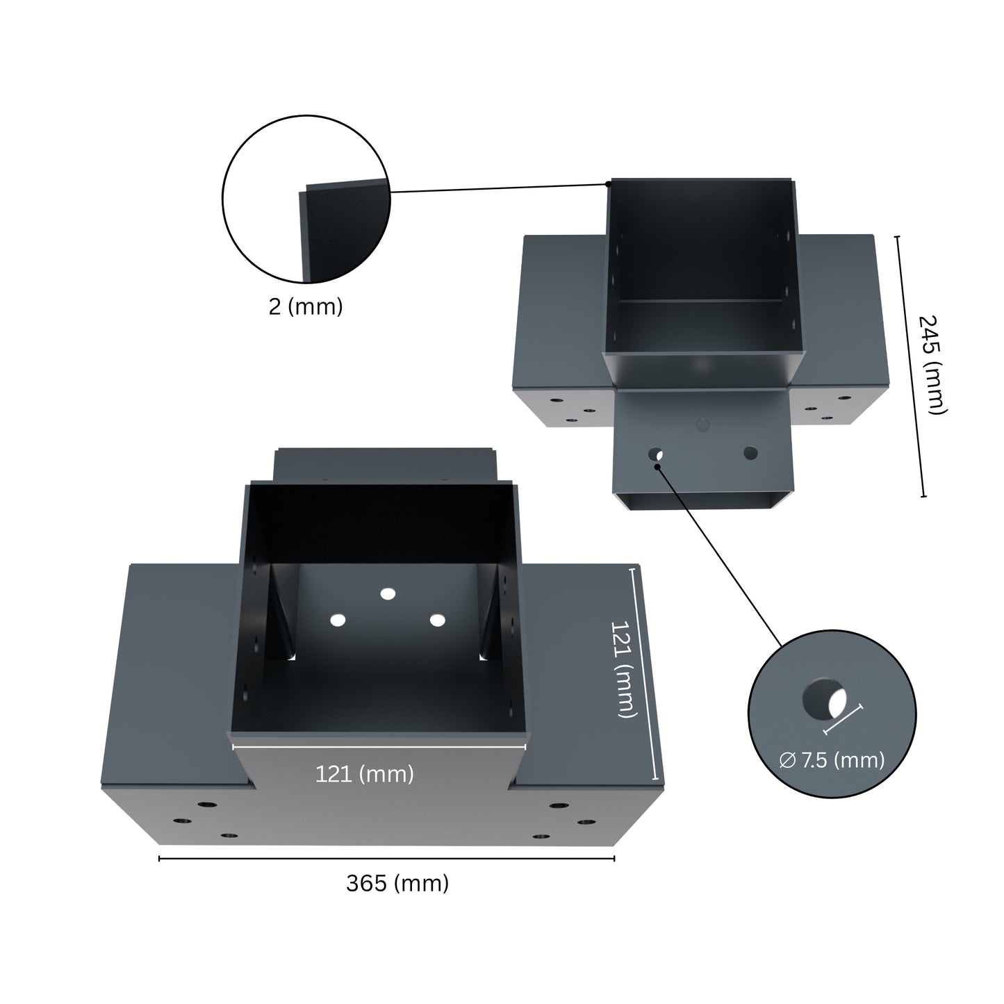 Post Connector X
