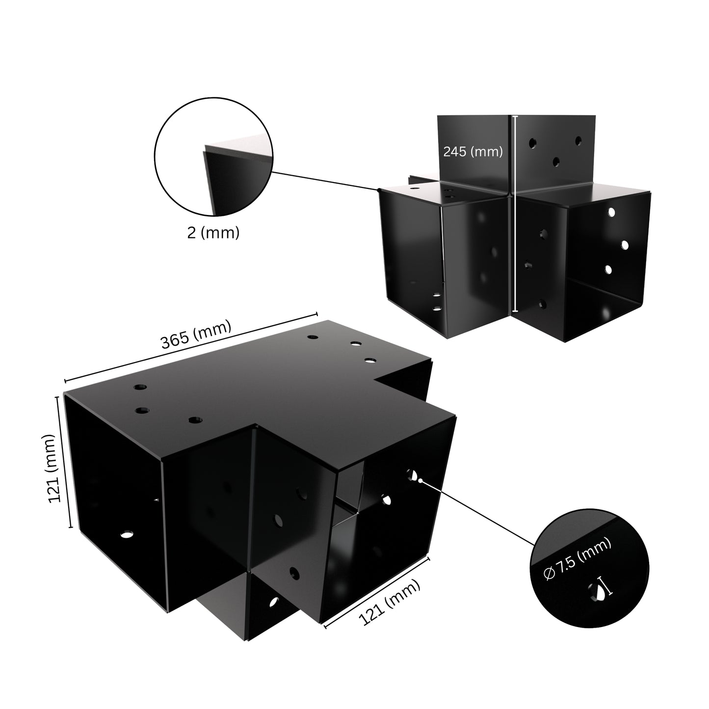 Post Connector X