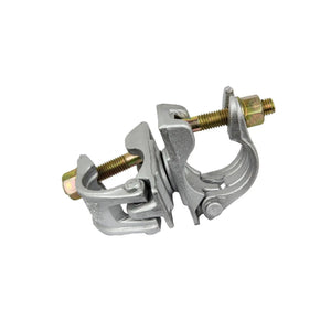 Heavy duty scaffolding swivel coupler clamp.