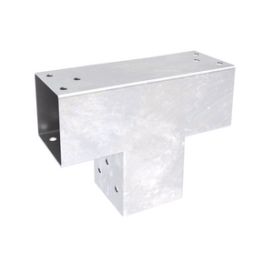 Post corner connector T shape