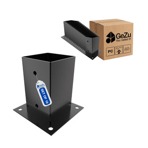 Square bolt down post support base bundle - detail view 7