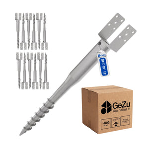 Ground screw - 102 x 102 x 865 mm - Gezu Impex