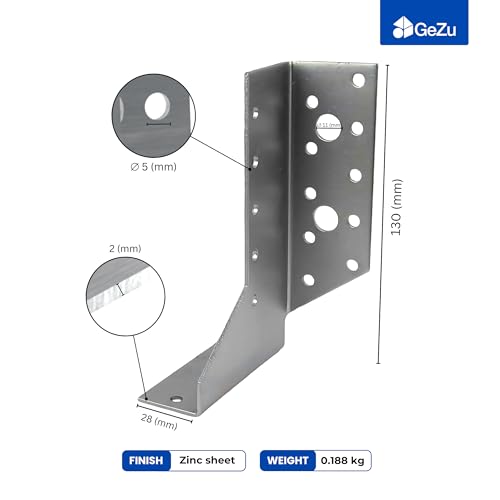 Adjustable joist hanger