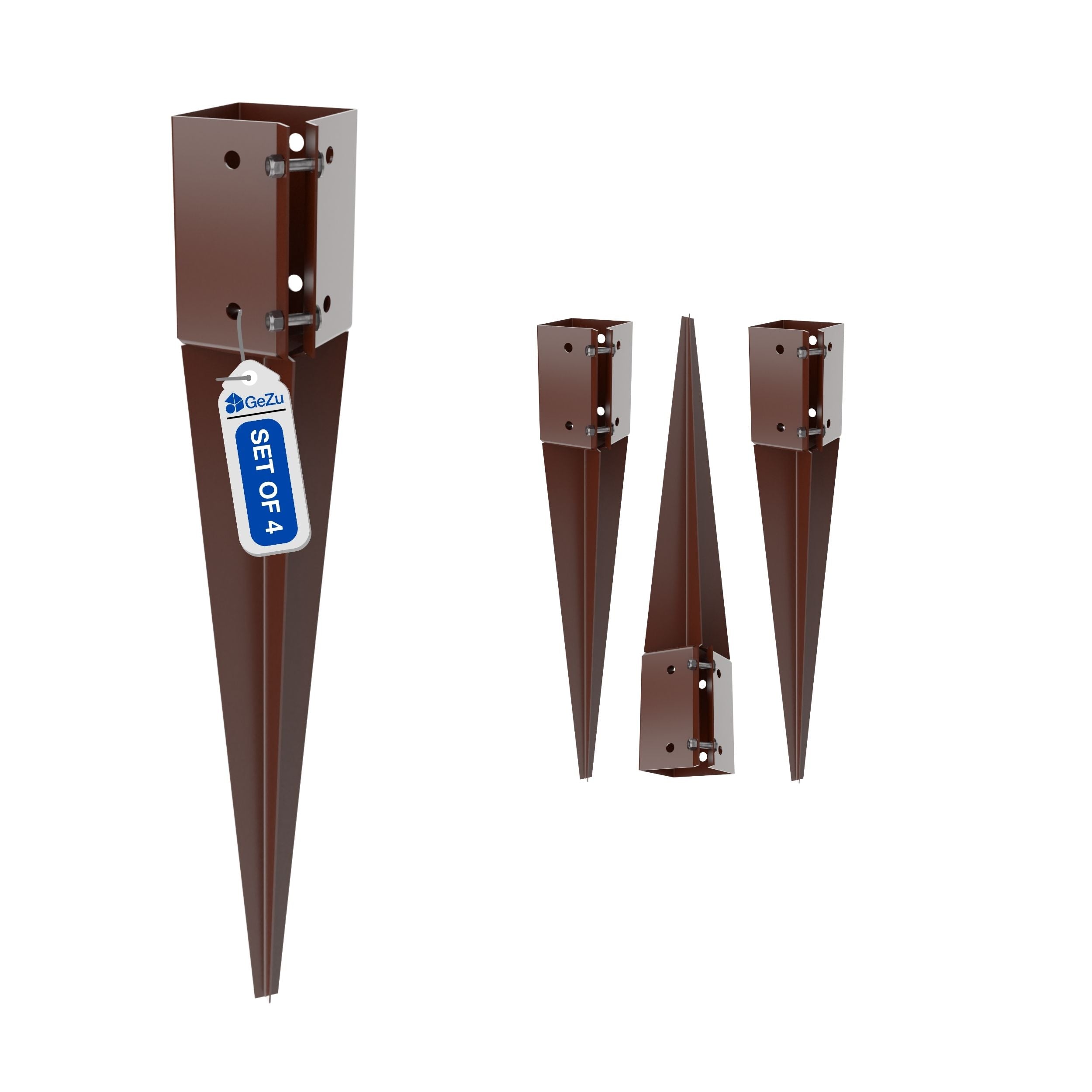 Swift Clamp Drive In Fence Post Spike Support Bundle