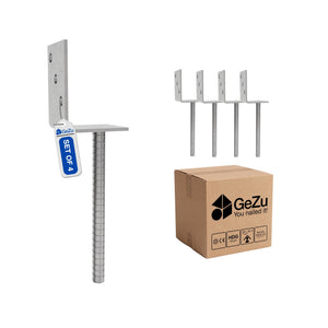 L shape post support - 70 mm width - Gezu Impex