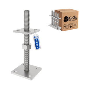 Adjustable height support post - 50 x 50 mm - Gezu Impex