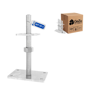 Adjustable height support post - 100 x 100 mm - Gezu Impex