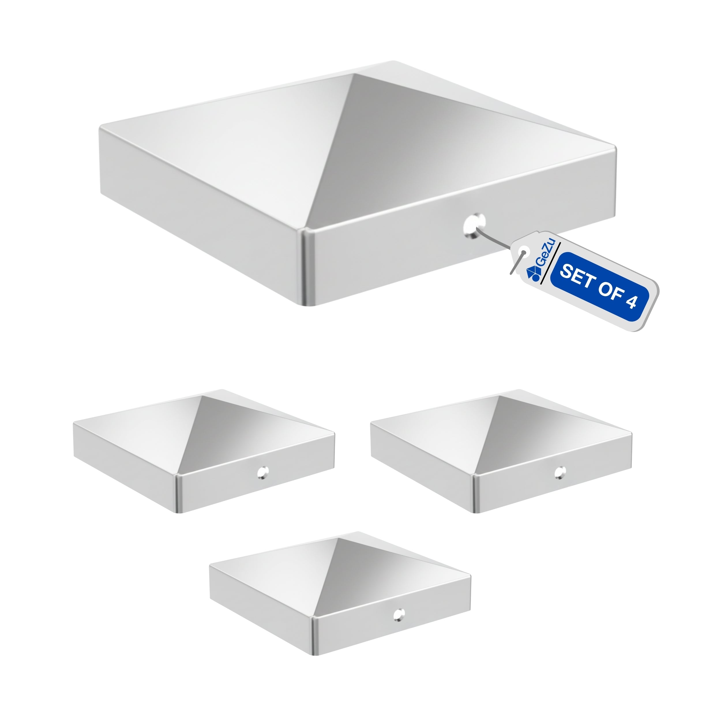 Fence Post Cap | Square Pyramid Bundle