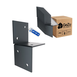 Pergola wall bracket - 71 x 71 mm - Gezu Impex