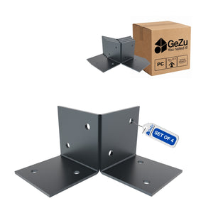 Pergola floor bracket - 71 x 71 mm - Gezu Impex