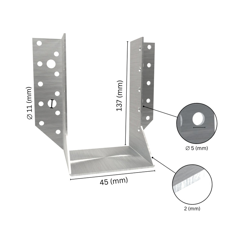 Joist Hanger Type A - Outward Flange