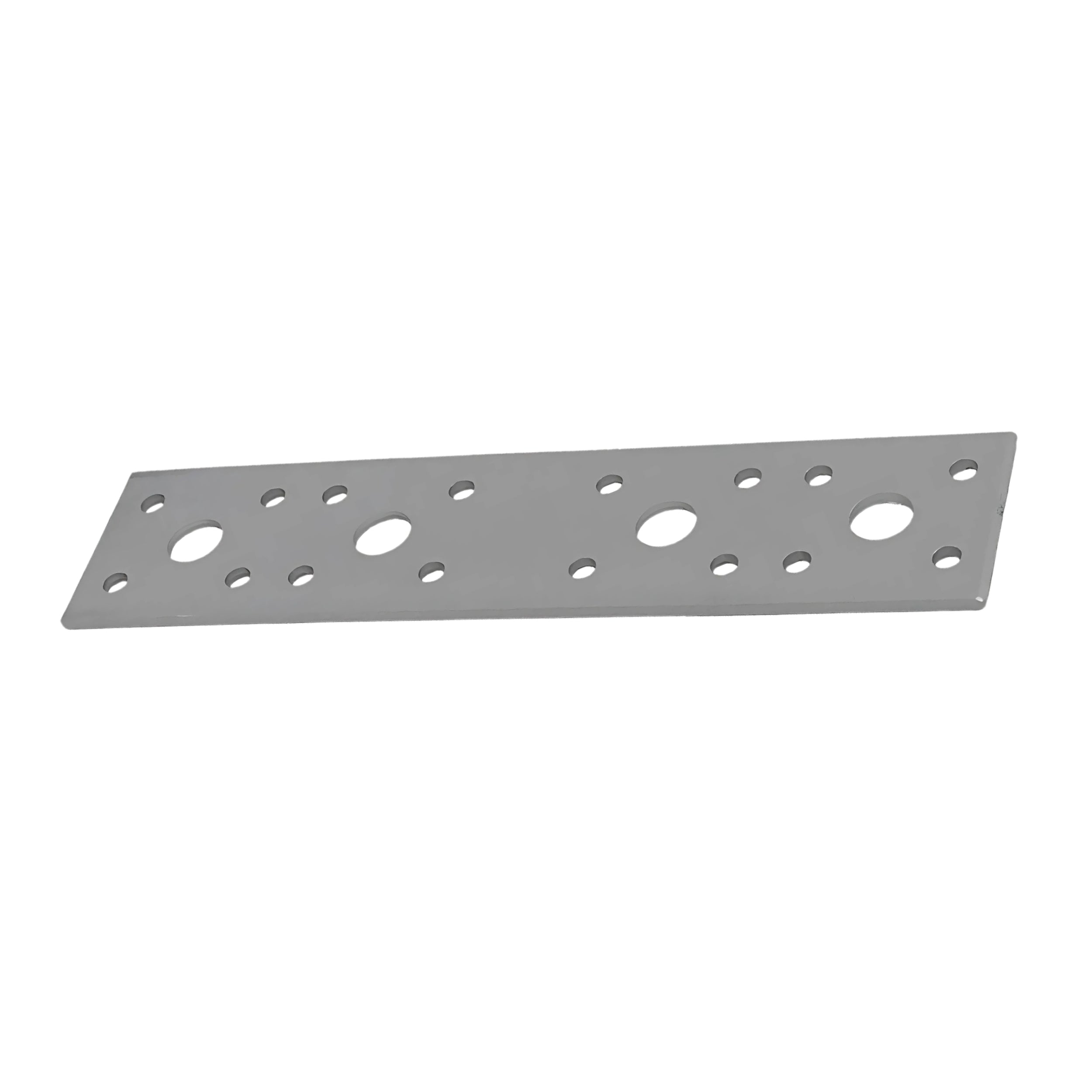 Flat wood connector plate