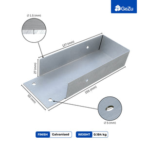 Gravel Board Bracket Clip - detail view 2