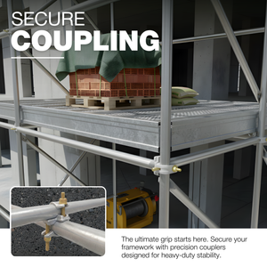 Scaffold right angle double coupler - detail view 11