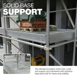 Adjustable scaffold base screw jack - detail view 25