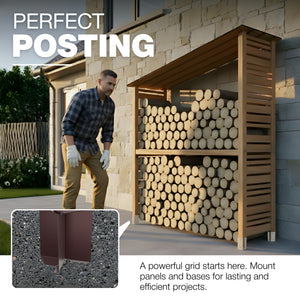 Swift clamp concrete in post support bundle - alternate view 3