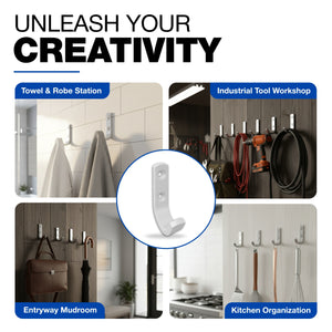 Coat hook, J hook - alternate view 5