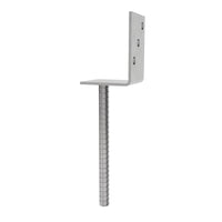 concrete post anchor L shape