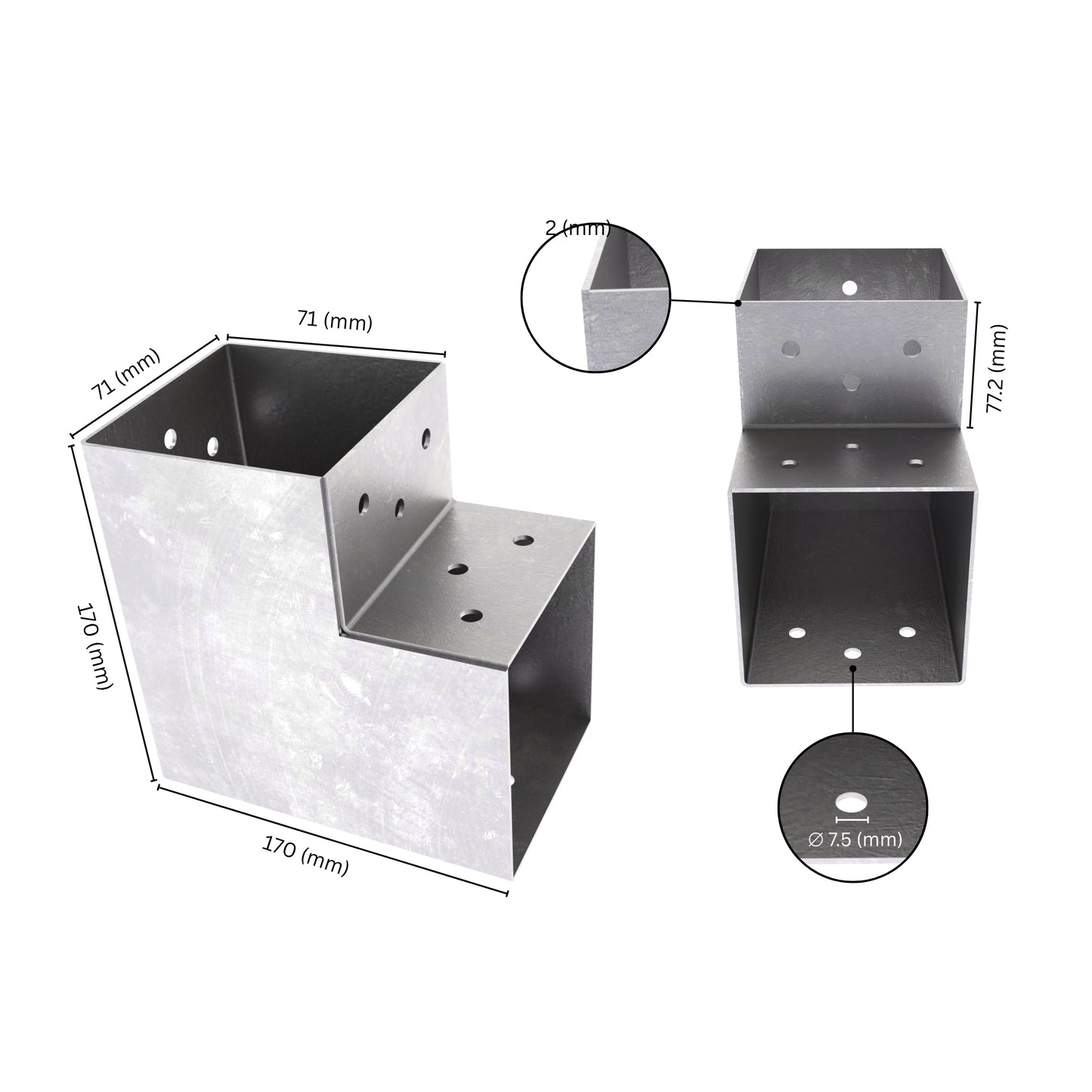 Post Connector L
