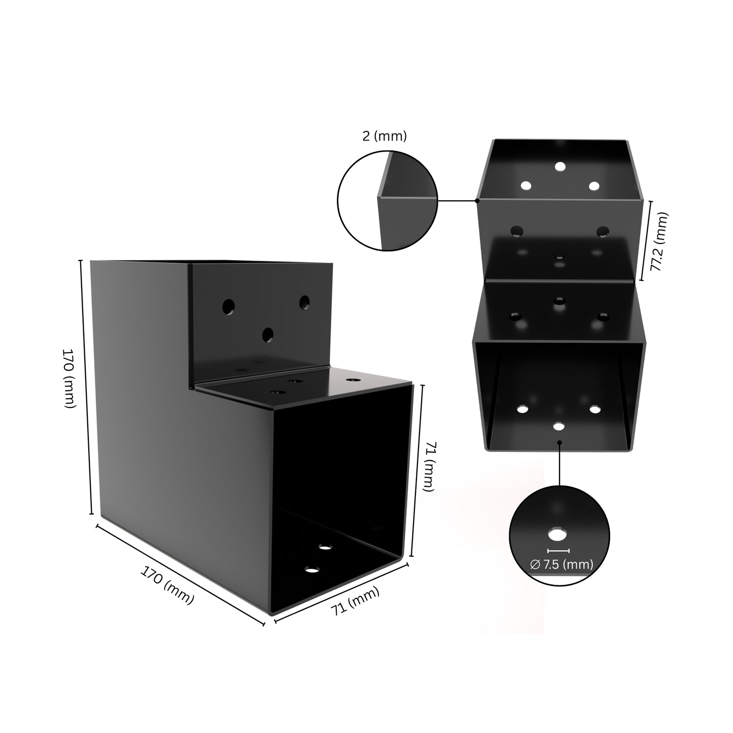 Post Connector L