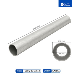 Steel tube, galvanised construction tube - detail view 24