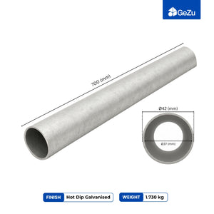 Steel tube, galvanised construction tube - detail view 21