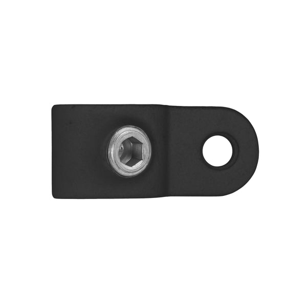 Single Male Swivel Clamp Black