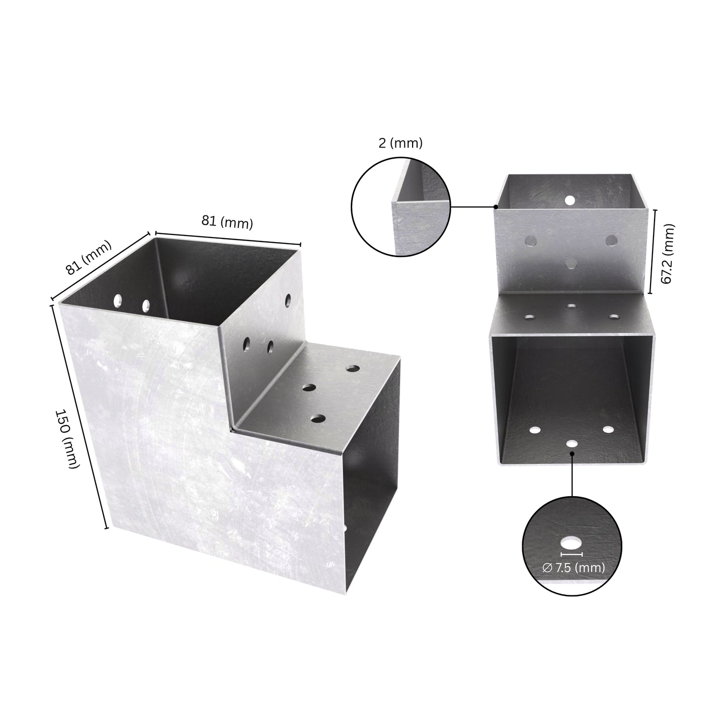 Post Connector L