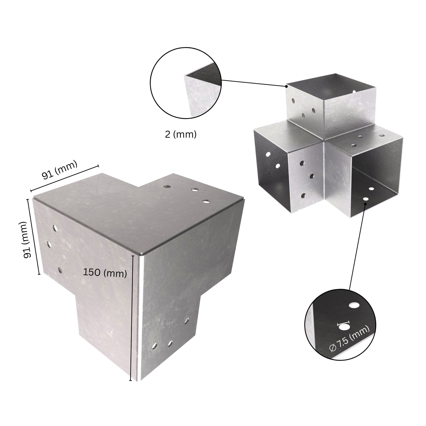 Post Connector Y