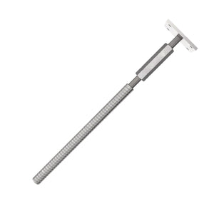 Concrete in adjustable post base - 110 x 110 mm - Gezu Impex