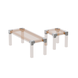 DIY two table frame kit - detail view 8