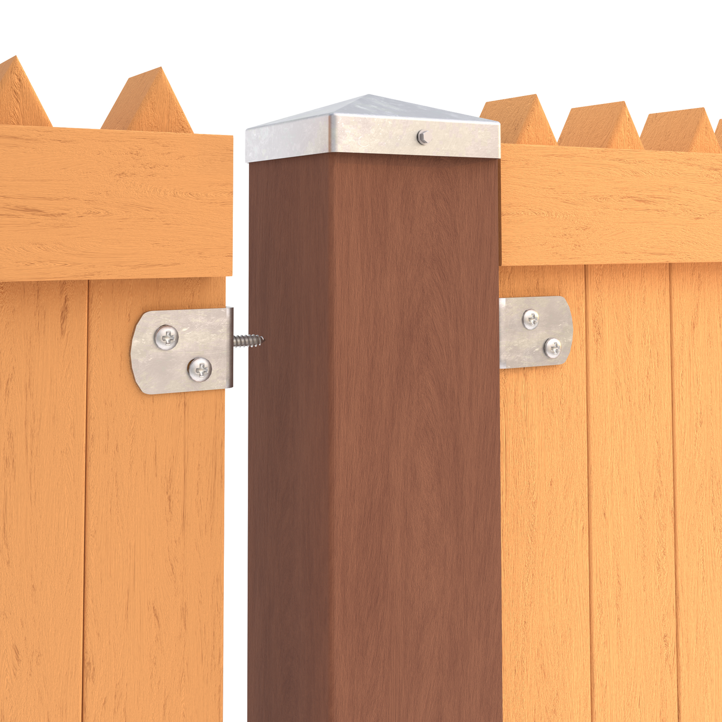L braid fence holder