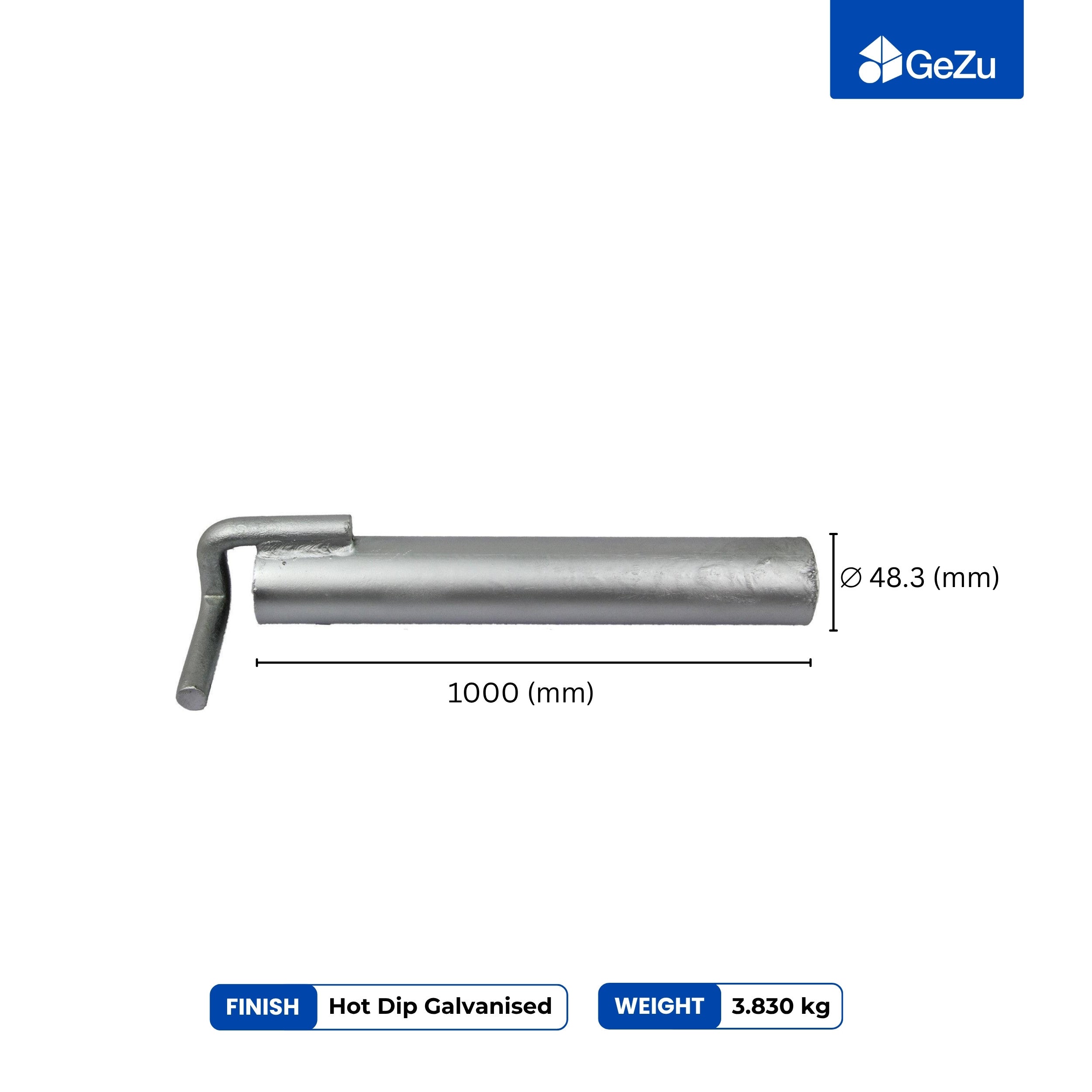 Scaffold Wall Tie Anchor Tube with Hook