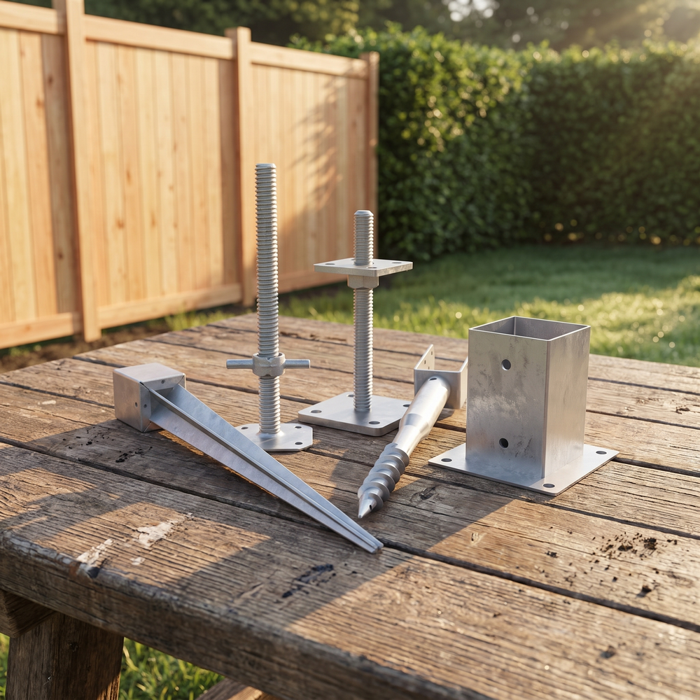 Bundled hardware deals with post supports and connectors
