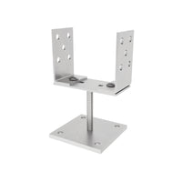 Adjustable Width U Post Support with Plate