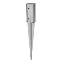 Round post spike support