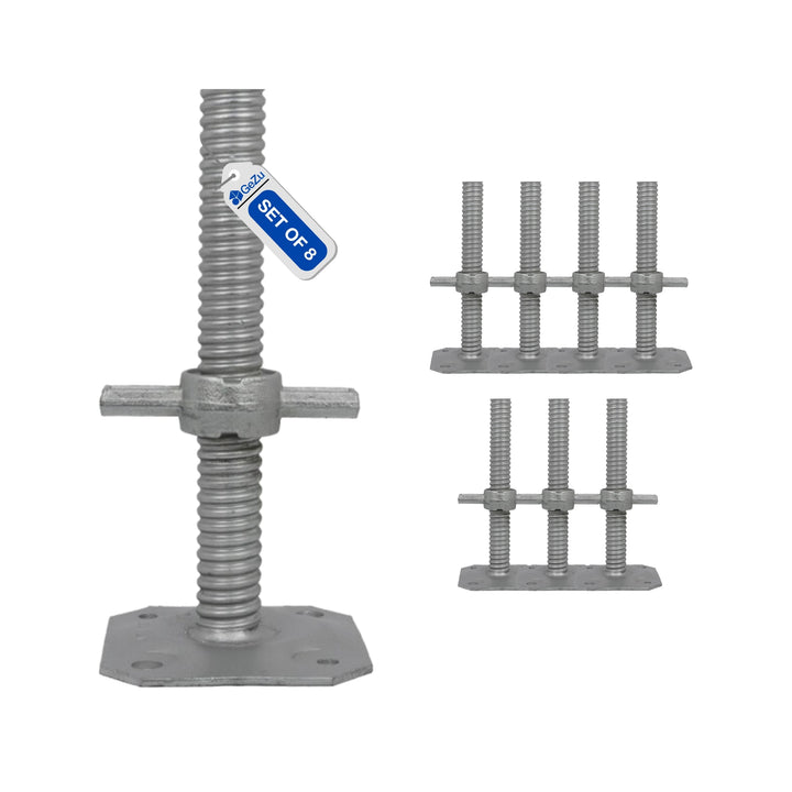 Adjustable Scaffold Base Screw Jack Bundle