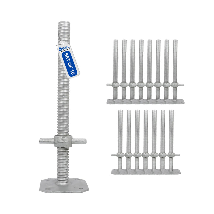Adjustable Scaffold Base Screw Jack Bundle