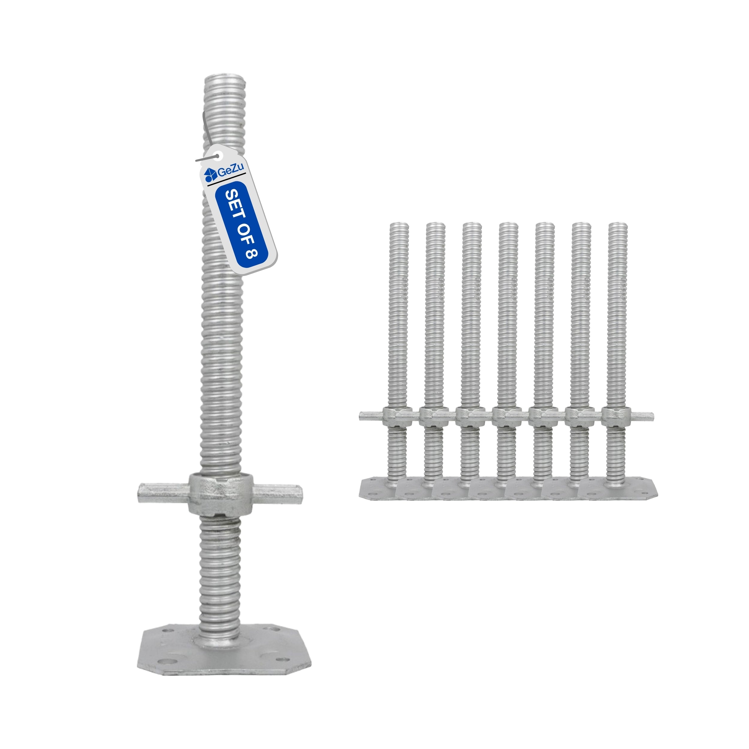 Adjustable Scaffold Base Screw Jack Bundle