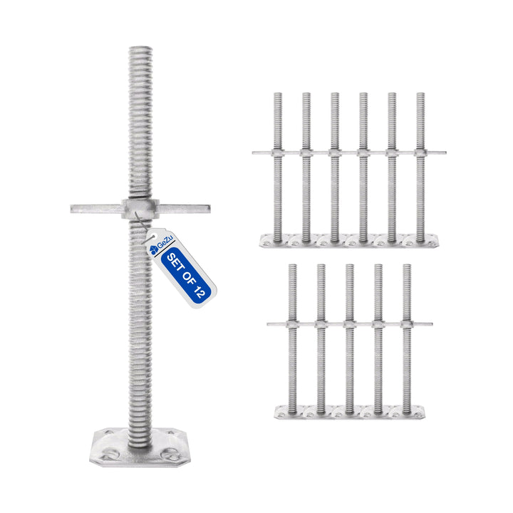 Adjustable Scaffold Base Screw Jack Bundle