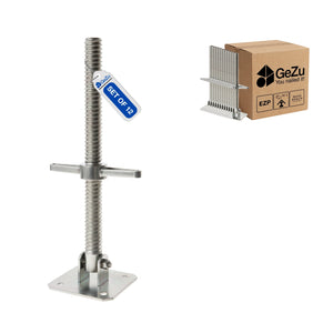 Swivel screw jack - 38 x 500 mm - Gezu Impex