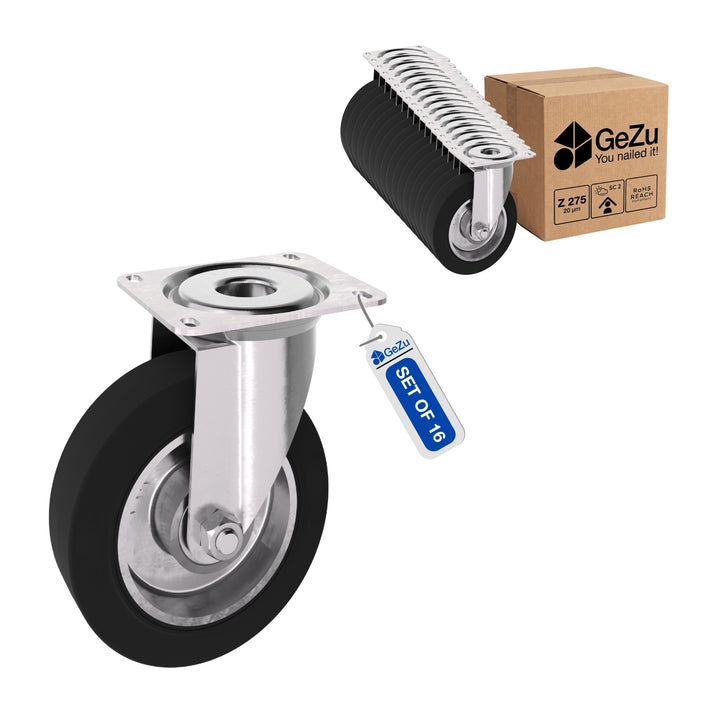 Castor wheels - 160 x 40 mm - Gezu Impex