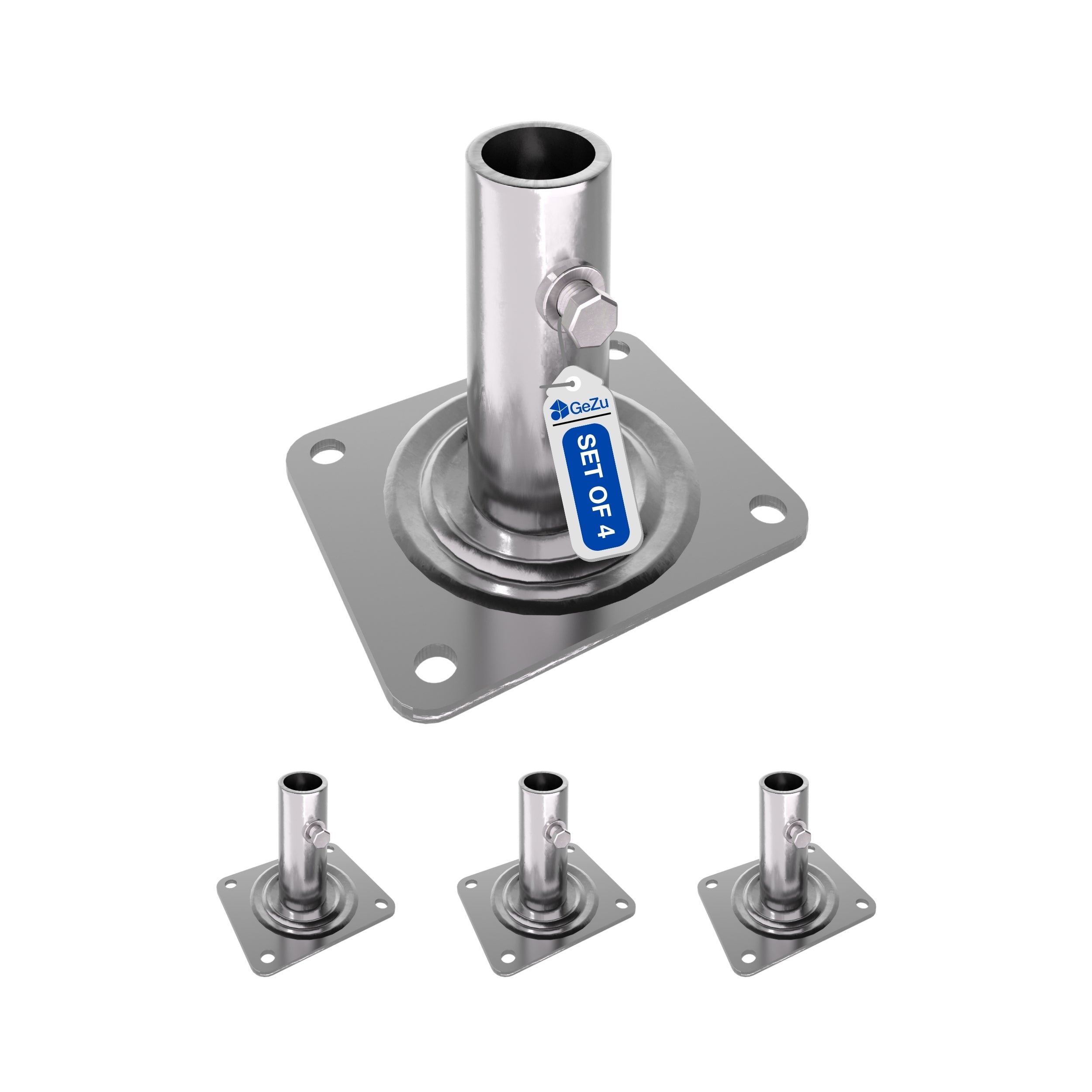 Telinepohjalevy | Sovitinlevy Raskaan Käytön Pyörille 26 mm Putkella Bundle