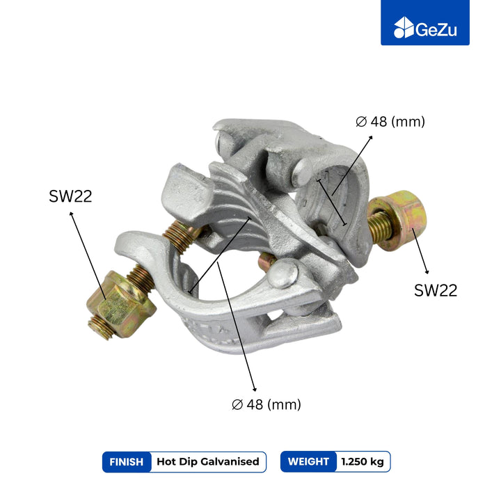 Scaffold Right Angle Coupler | Double Coupler