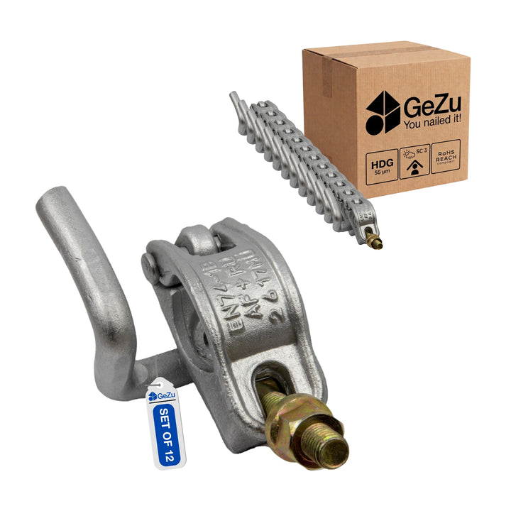 Scaffold hook coupler - 12-pack - Gezu Impex