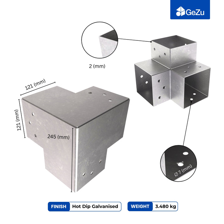 Pergola Bracket | Post Connectors Y