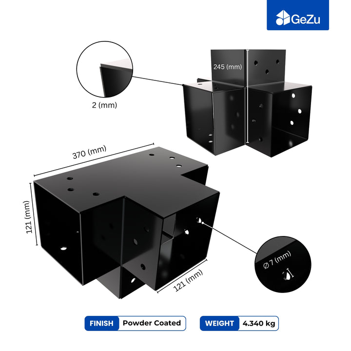 Pergola Bracket | Post Connectors X