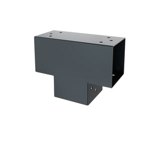 Post corner connector T shape